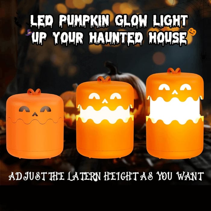 🎃Halloween Pumpkins Lantern, Collapsible Jack O Lantern👻
