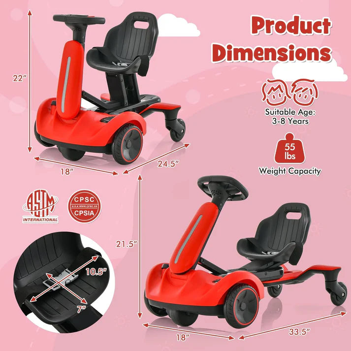360° Mini Drift Kart
