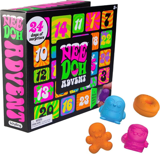 Needoh Advent Calendar 2025-- Christmas Countdown - Perfect Christmas Gifts