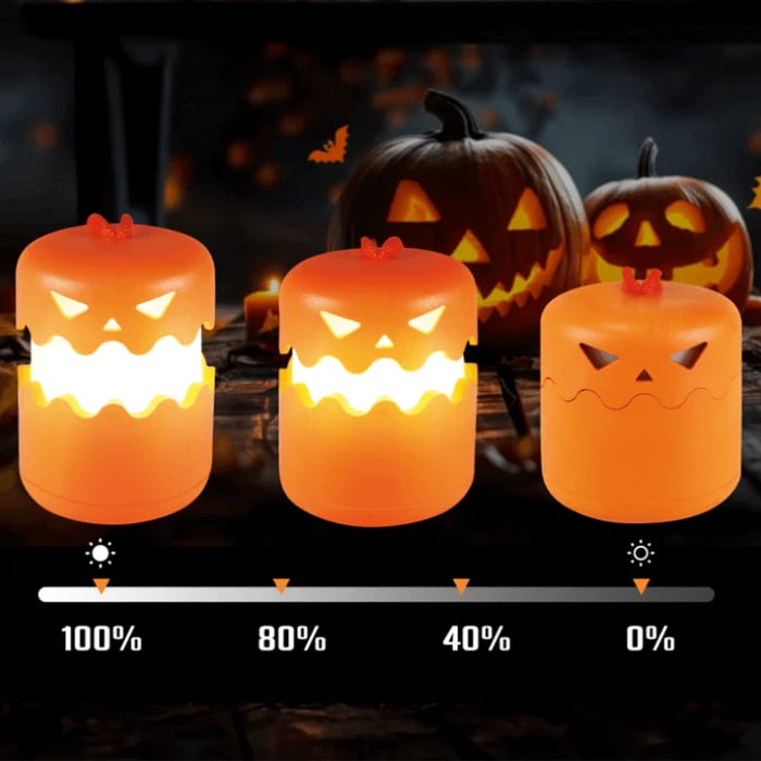 🎃Halloween Pumpkins Lantern, Collapsible Jack O Lantern👻