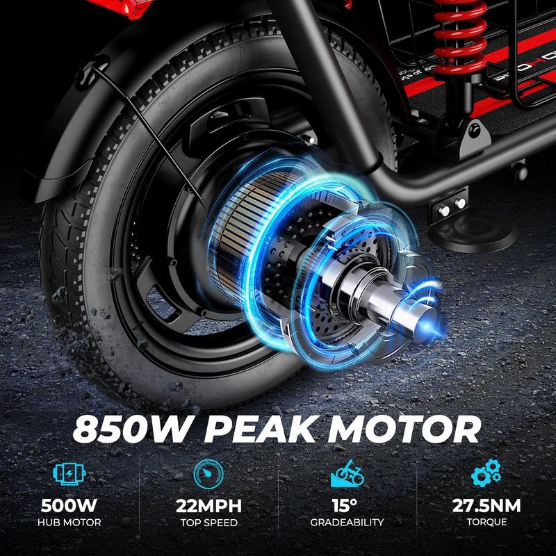 C3 Folding Electric Commuter Scooter with Seat for Adults