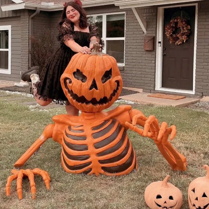 Life-Size Skeleton with LED Eyes &amp