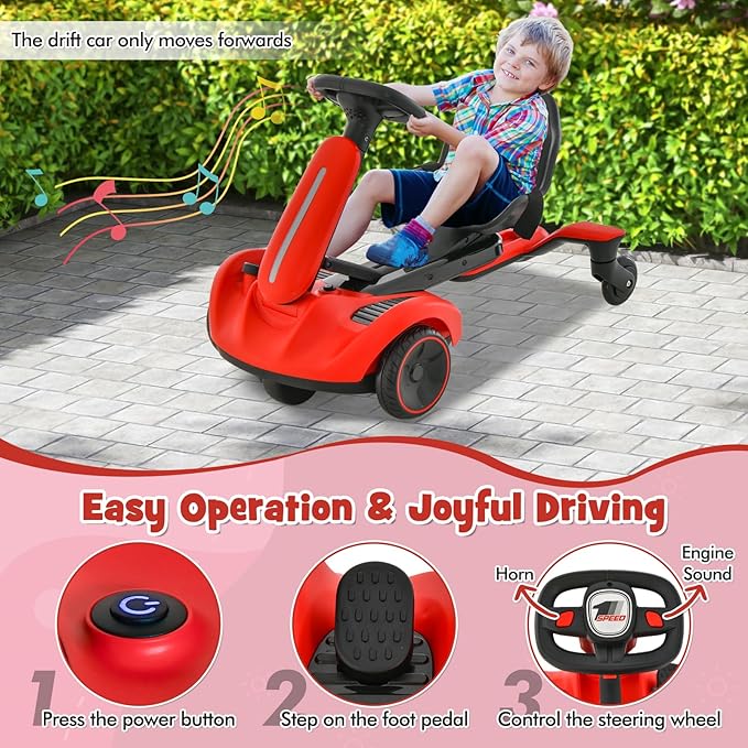 360° Mini Drift Kart