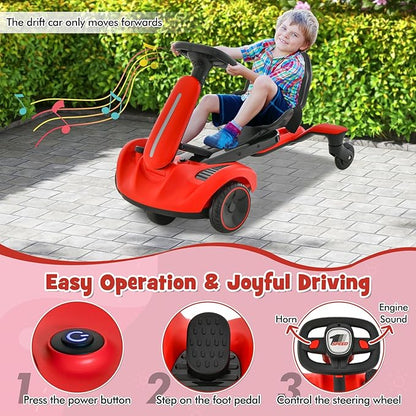 360° Mini Drift Kart