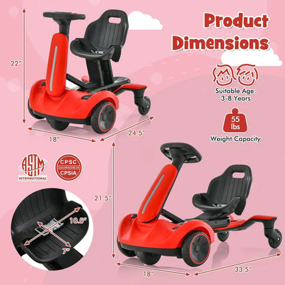 360° Mini Drift Kart