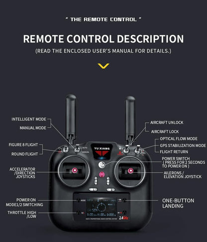 Yu Xiang F09H Sea Hawk UH-60 Scale RC Helicopter w/ GPS Intelligent Control System